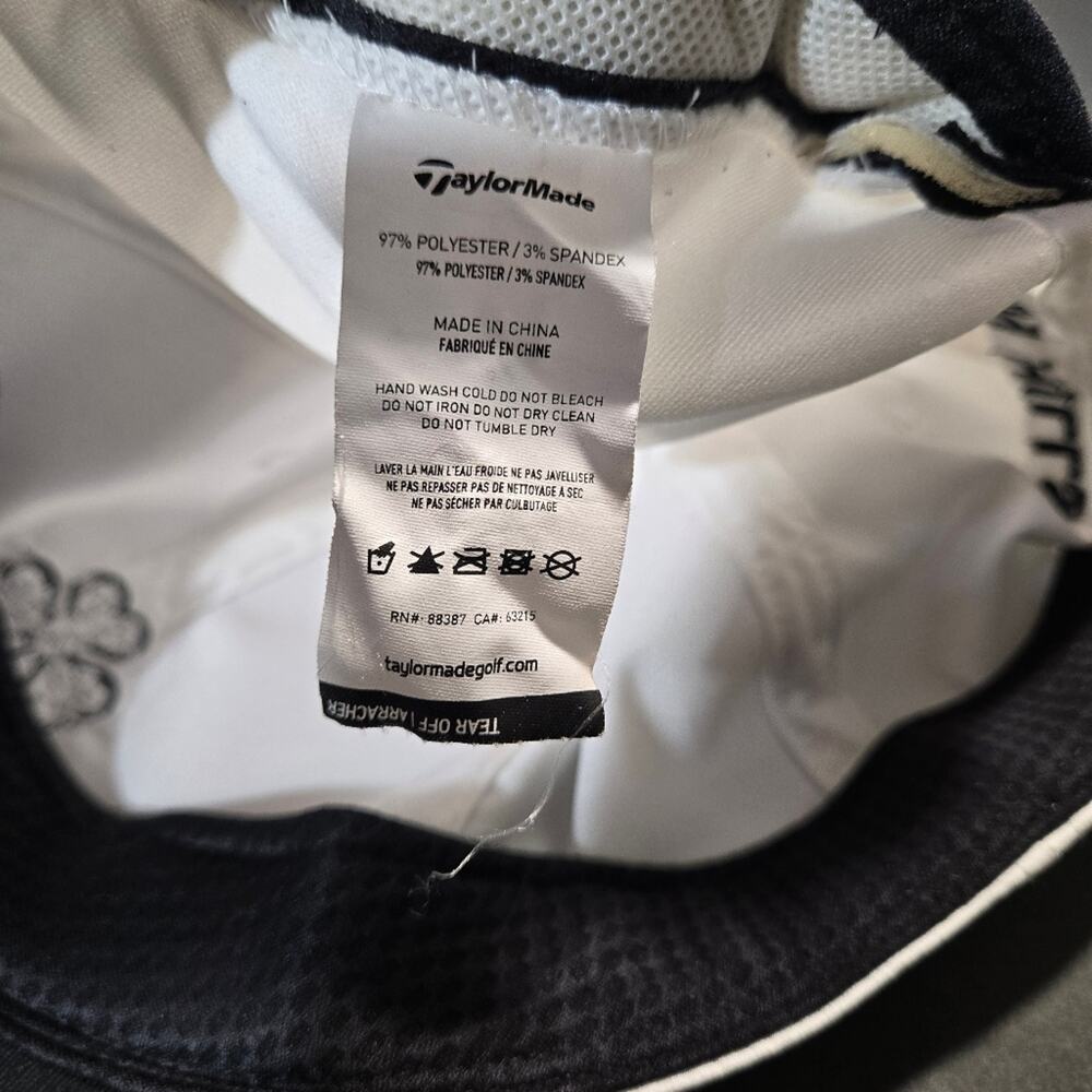 Erin Hills TaylorMade Tech White and Black Cap - Picture 8 of 9